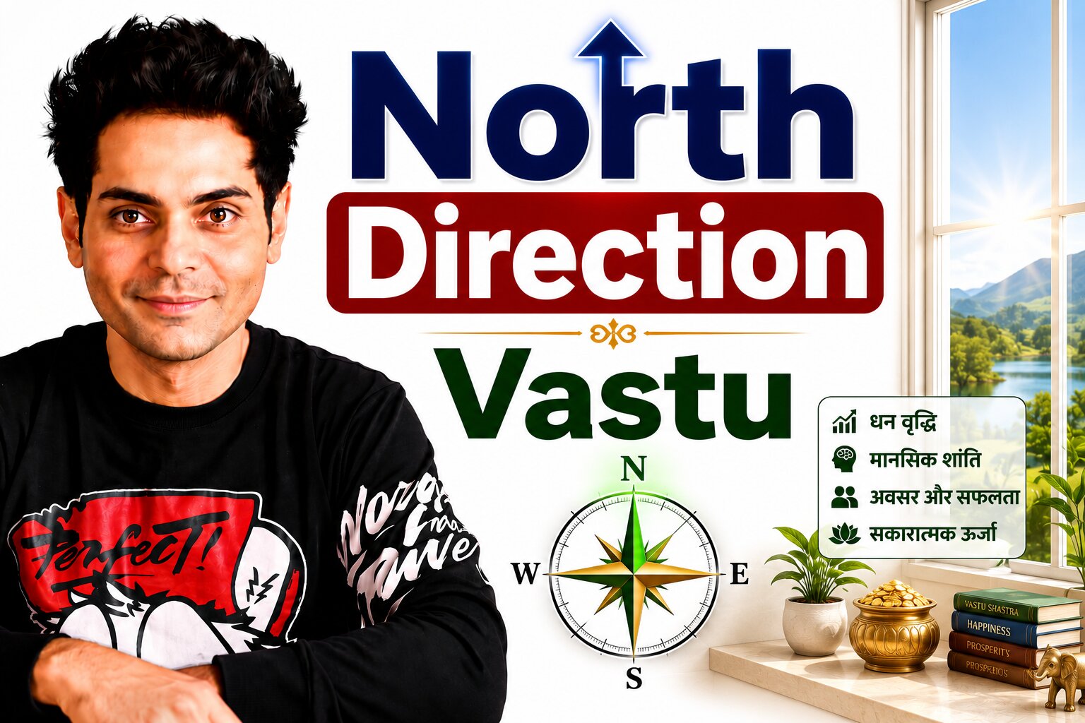 North Direction Vastu — Kuber, wealth flow & prosperity guide