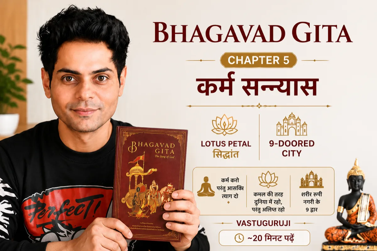Gita Chapter 5 — Complete Guide | VastuGuruji