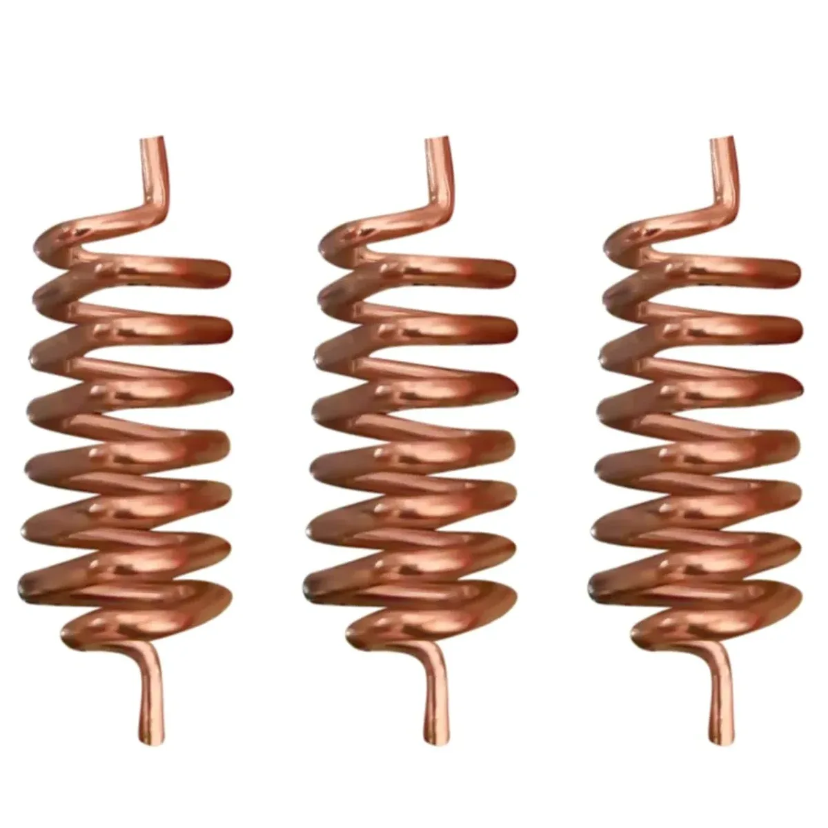 Triangular Clockwise Spring Copper