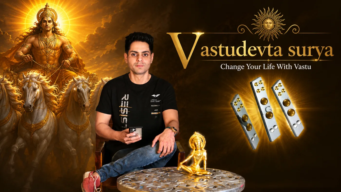सम्पूर्ण आरोग्य वास्तु संचय / Complete Health & Wellness Vastu Collection — 7 Devtas + 4 Idols + 2 Tatva Rods