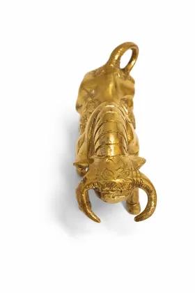 Brass Bull for Share Market for Positive Energy and Prosperity, as per Vastu guidance - Vastuguruji