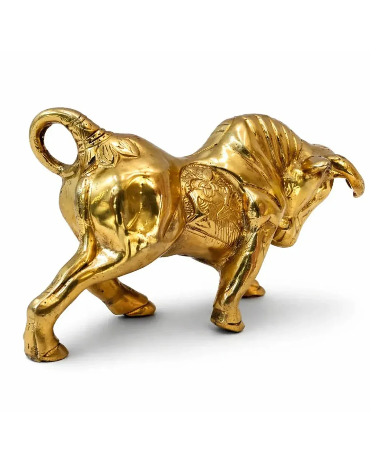 Brass Bull for Share Market for Positive Energy and Prosperity, as per Vastu guidance - Vastuguruji