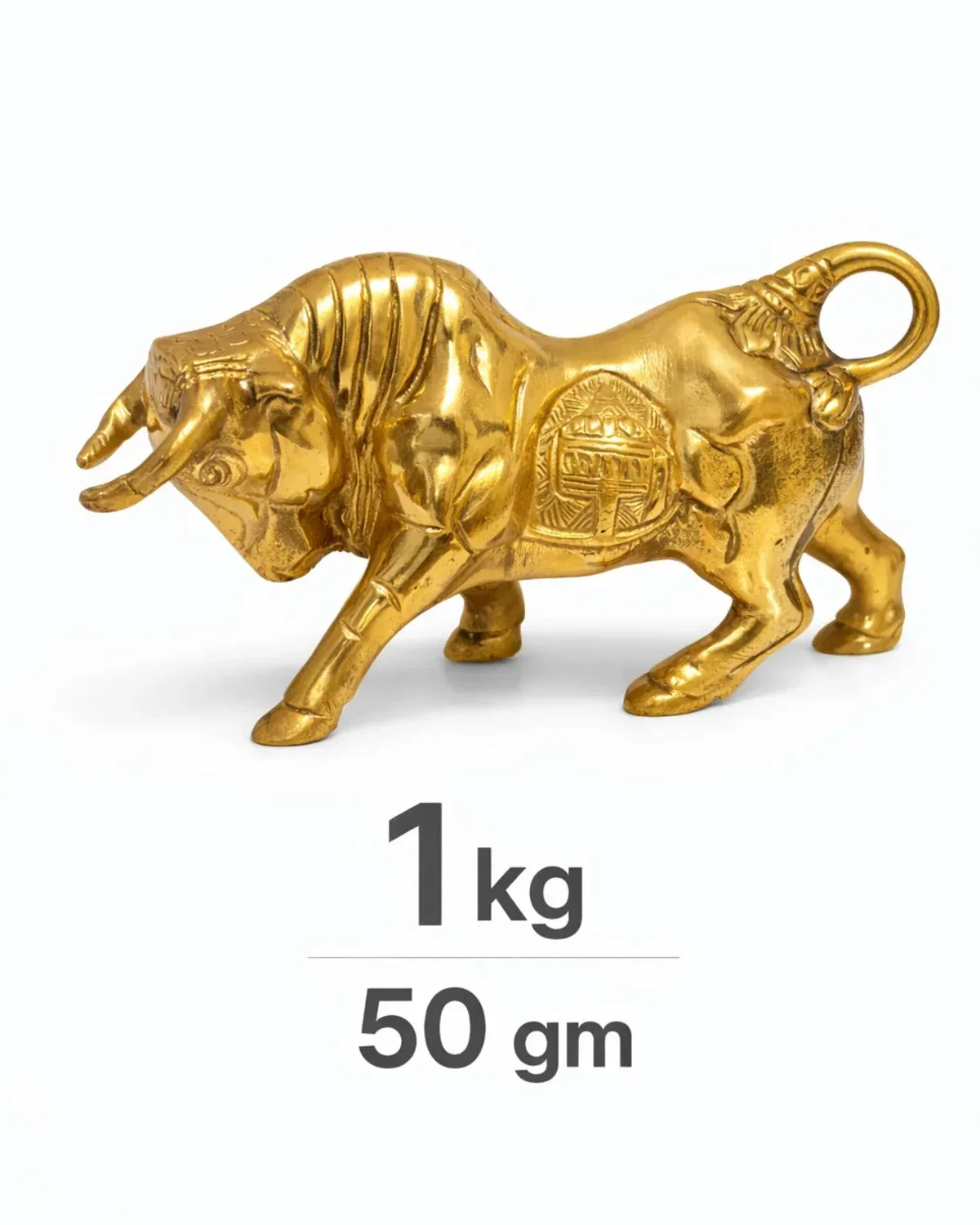 Brass Bull for Share Market for Positive Energy and Prosperity, as per Vastu guidance - Vastuguruji