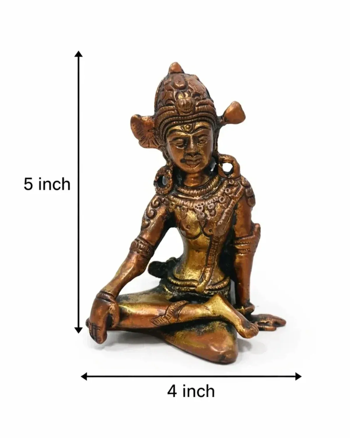 INDRA DEV 5″ Copper Coated