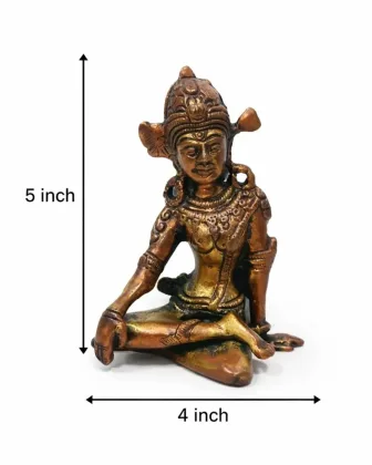 INDRA DEV 5″ Copper Coated for Positive Energy and Prosperity, as per Vastu guidance - Vastuguruji