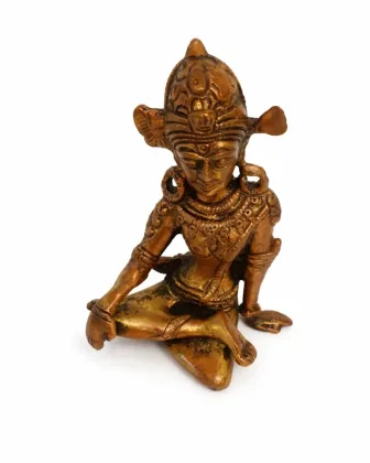 INDRA DEV 5″ Copper Coated for Positive Energy and Prosperity, as per Vastu guidance - Vastuguruji