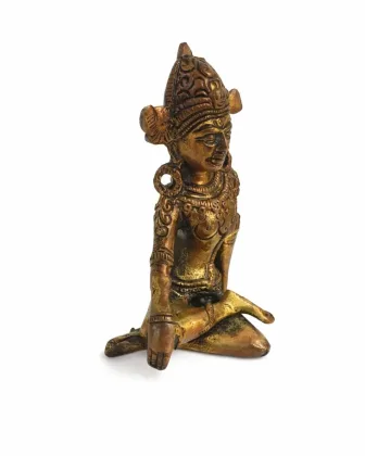 INDRA DEV 5″ Copper Coated for Positive Energy and Prosperity, as per Vastu guidance - Vastuguruji