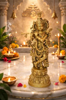 Krishna 20″ for Positive Energy and Prosperity, as per Vastu guidance - Vastuguruji