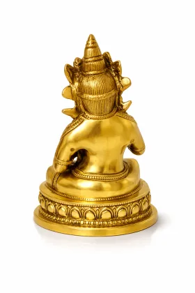 KUBER JI 8″ Brass for Wealth and Prosperity, placed in North direction - Vastuguruji