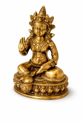 KUBER JI 8″ Brass for Wealth and Prosperity, placed in North direction - Vastuguruji