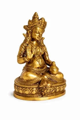 KUBER JI 8″ Brass for Wealth and Prosperity, placed in North direction - Vastuguruji