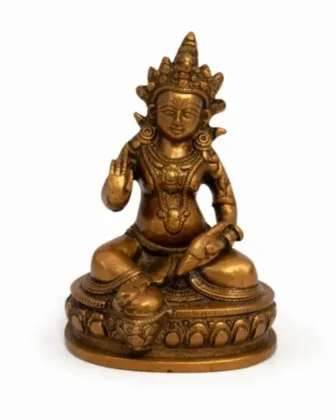 KUBER JI 8″ Brass for Wealth and Prosperity, placed in North direction - Vastuguruji