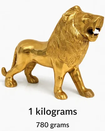Lion For Power 1.8kg for Positive Energy and Prosperity, as per Vastu guidance - Vastuguruji
