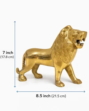 Lion For Power 1.8kg for Positive Energy and Prosperity, as per Vastu guidance - Vastuguruji
