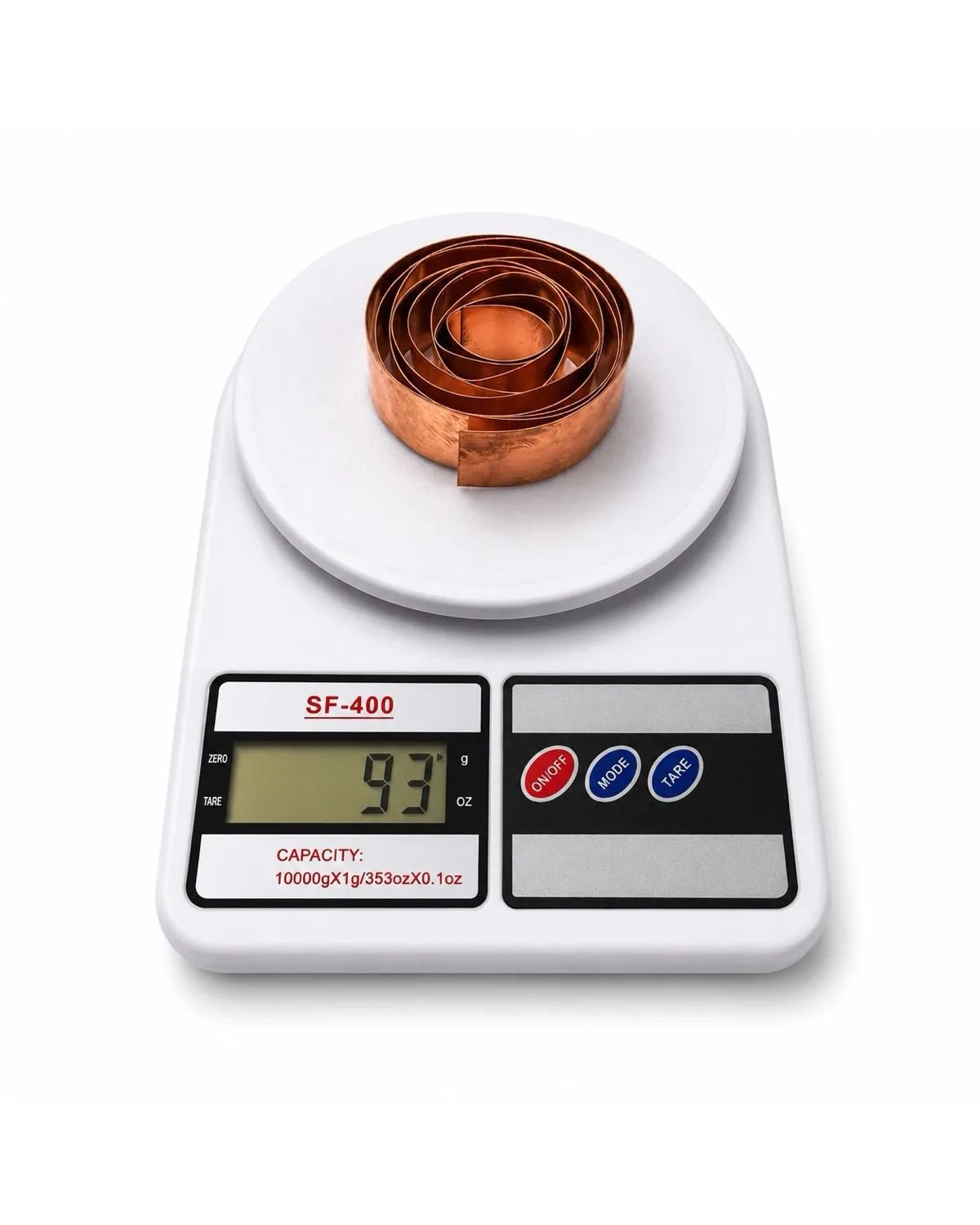Copper Metal Strip 48" × 0.5" × 1.5mm (4 Feet)