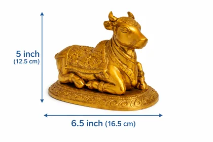 NaNDi (Bull) 1.7kg for Positive Energy and Prosperity, as per Vastu guidance - Vastuguruji