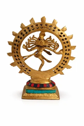 Nataraja Shiva Idol (9.5 Inch - 1.5 KG Premium Vastu Murti) for Positive Energy and Prosperity, as per Vastu guidance - Vastuguruji #1