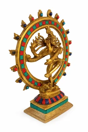 Nataraja Shiva Idol (9.5 Inch - 1.5 KG Premium Vastu Murti) for Positive Energy and Prosperity, as per Vastu guidance - Vastuguruji #3