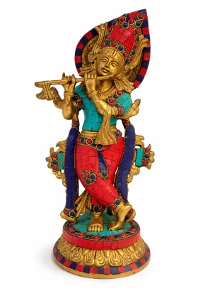 Radha Krishna Divine Idol (Premium Mosaic Stone Work - 2900 Gram) for Positive Energy and Prosperity, as per Vastu guidance - Vastuguruji #8