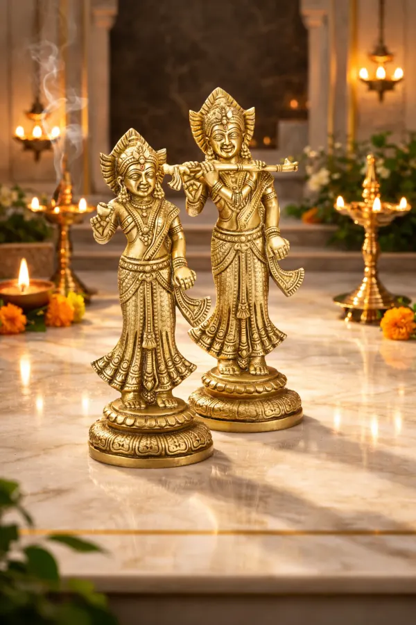 Radha Krishna Idol (Standard)