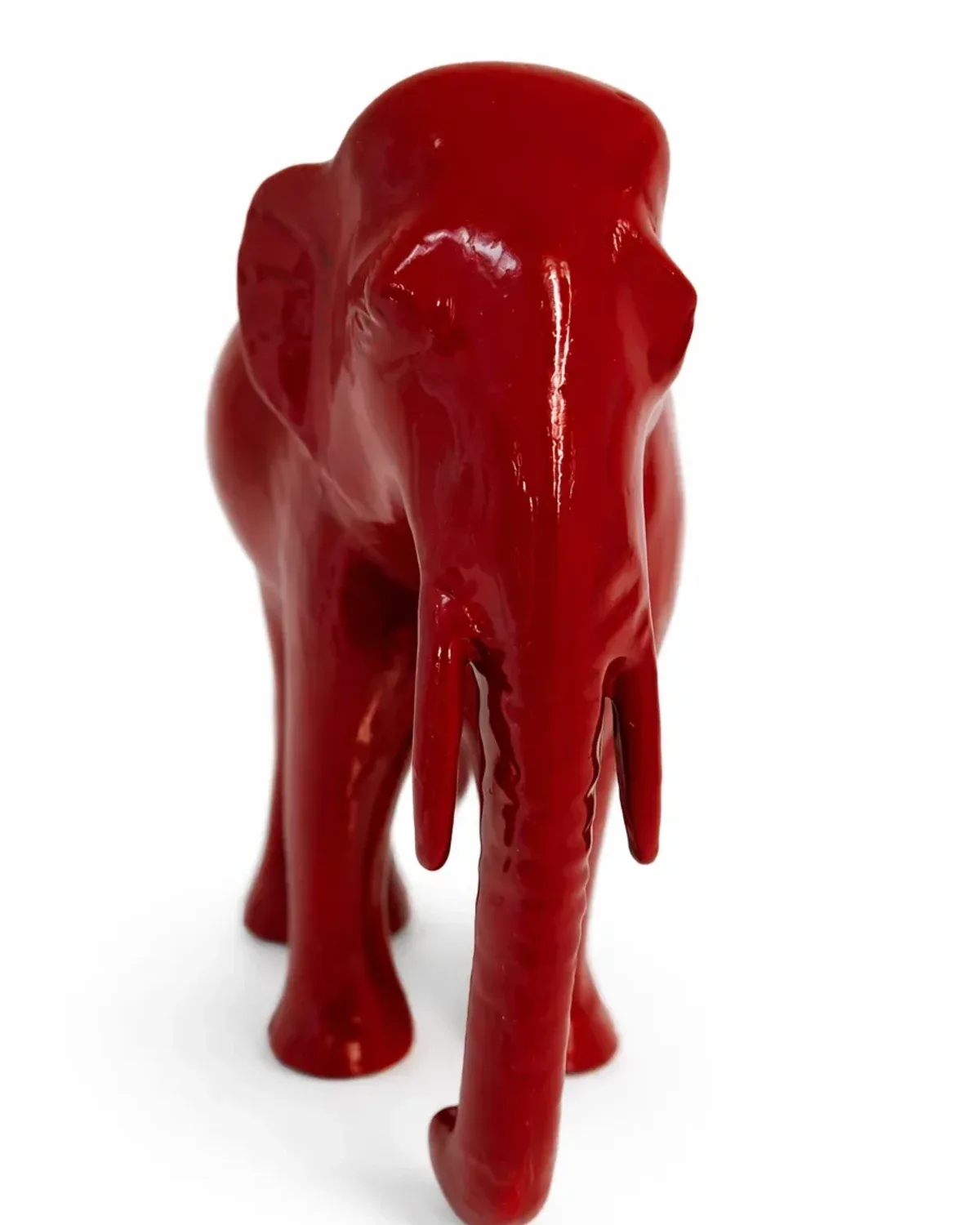 Red Elephant (Brass Idol)