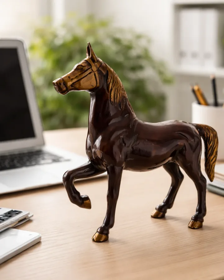 Running Horse Decor Statue
