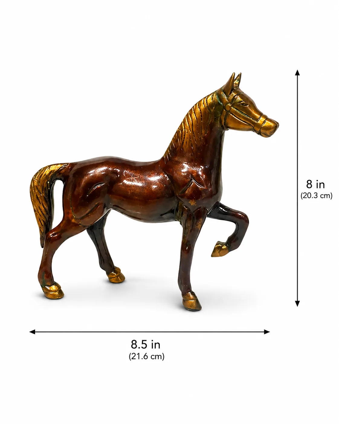 Running Horse Decor Statue