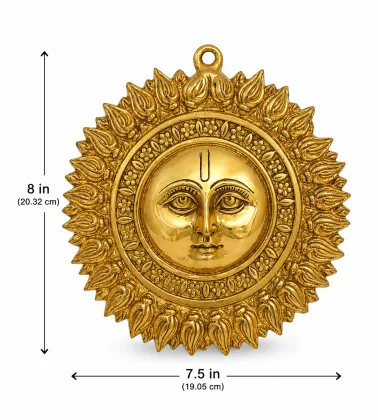 Surya Dev 8″ for Positive Energy and Prosperity, as per Vastu guidance - Vastuguruji