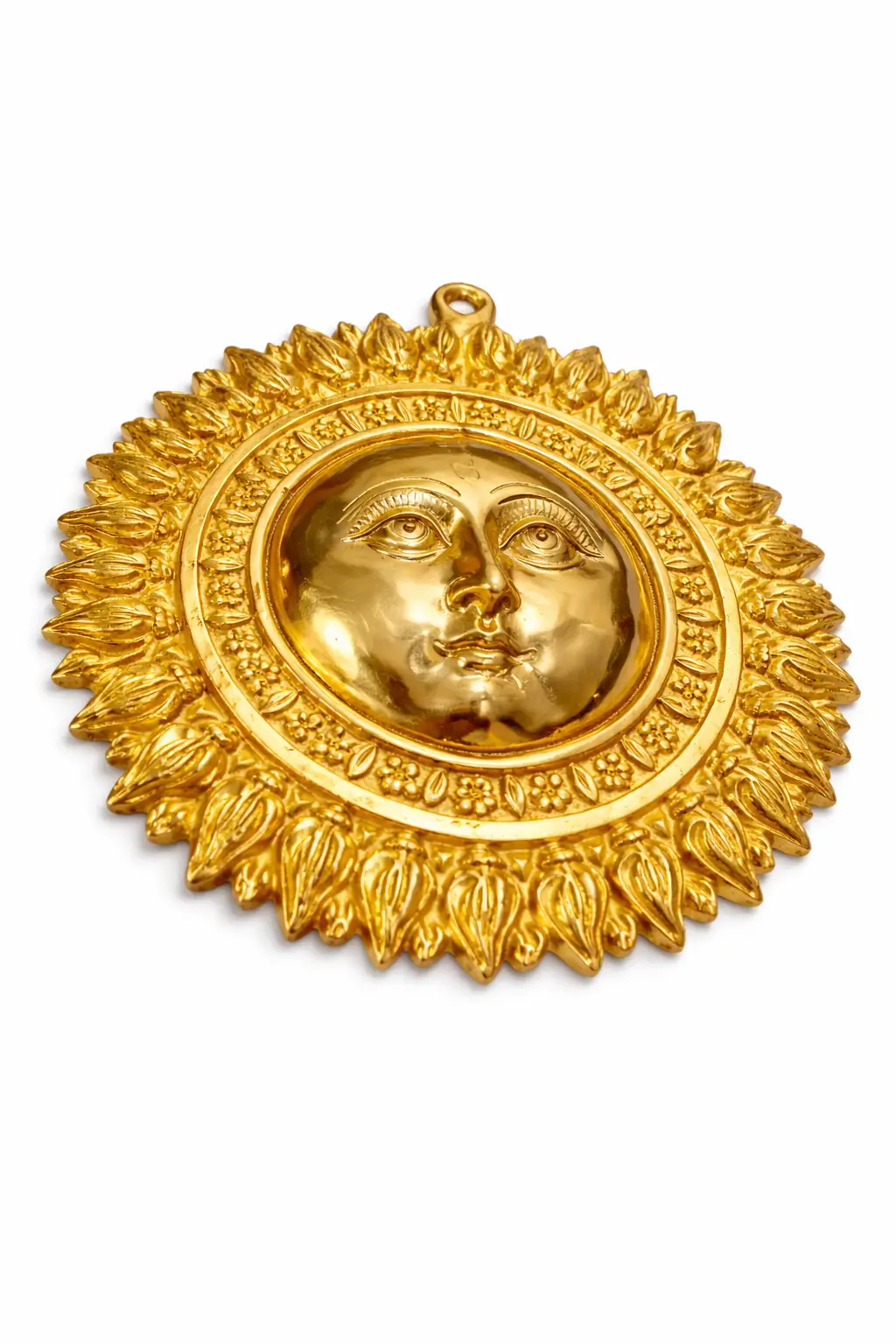 Surya Dev 8″ Brass (without Moustache) for Positive Energy and Prosperity - Vastuguruji