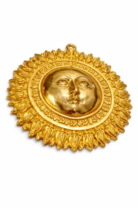 Surya Dev 8″ Brass (without Moustache) for Positive Energy and Prosperity - Vastuguruji