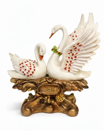 Swan Pair (Hans Jodi) Vastu Idol for Love & Relationship Harmony for Positive Energy and Prosperity - Vastuguruji