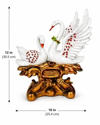 Swan Pair (Hans Jodi) Vastu Idol for Love & Relationship Harmony for Positive Energy and Prosperity, as per Vastu guidance - Vastuguruji #1