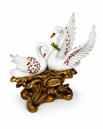 Swan Pair (Hans Jodi) Vastu Idol for Love & Relationship Harmony for Positive Energy and Prosperity, as per Vastu guidance - Vastuguruji #5