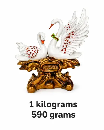 Swan Pair (Hans Jodi) Vastu Idol for Love & Relationship Harmony for Positive Energy and Prosperity, as per Vastu guidance - Vastuguruji #7