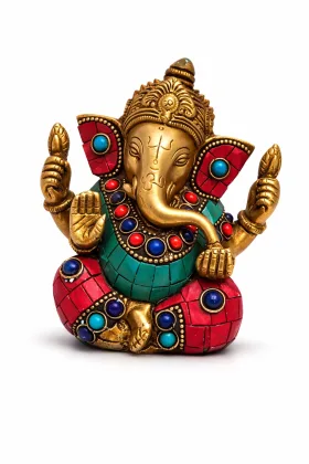 Sweet Ganesha Idol - 750 Gram for Removing Obstacles and Positive Beginnings, placed near entrance - Vastuguruji #4