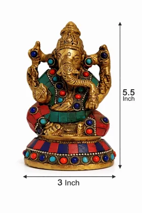 Sweet Ganesha Idol - 900 Gram for Removing Obstacles and Positive Beginnings, placed near entrance - Vastuguruji #2