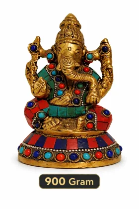 Sweet Ganesha Idol - 900 Gram for Removing Obstacles and Positive Beginnings, placed near entrance - Vastuguruji #3
