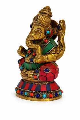 Sweet Ganesha Idol - 900 Gram for Removing Obstacles and Positive Beginnings, placed near entrance - Vastuguruji #4