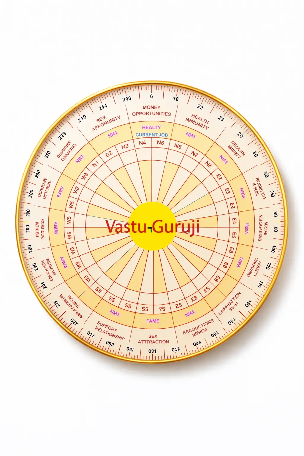 Vastu Chakra (Autocad File DWG)