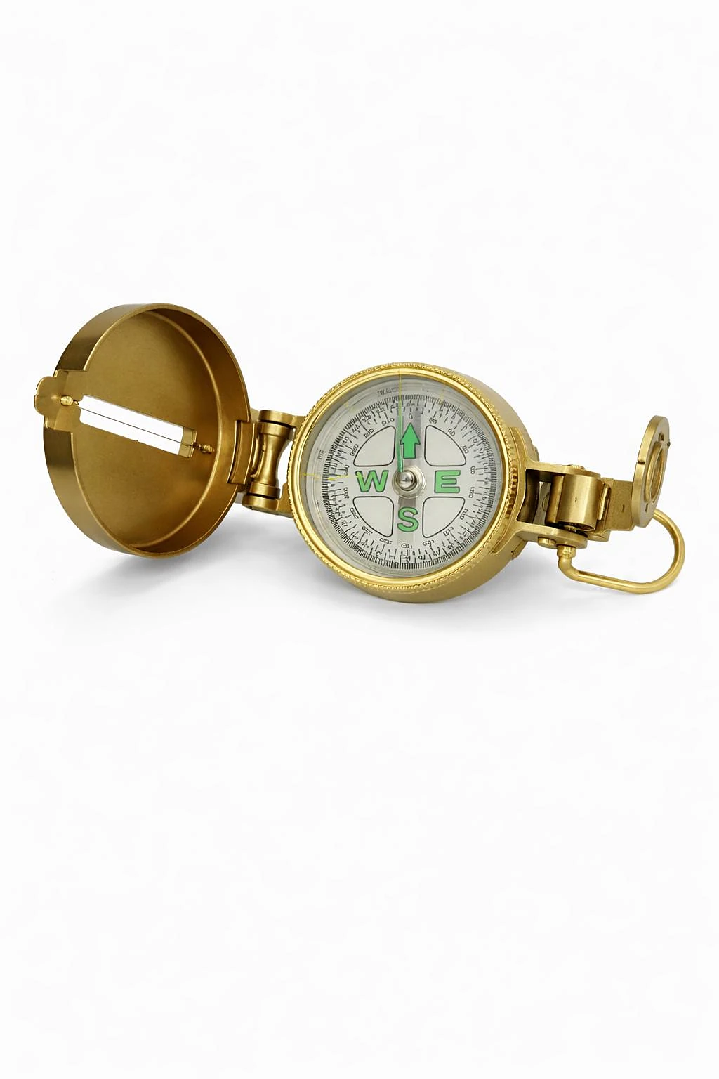 Vastu Compass Size Reference — Pocket-Friendly Brass Compass Held in Hand, Portable Vastu Direction Tool (VastuGuruji)