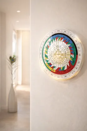 Vastu Chakra 6 inch for Positive Energy and Prosperity, as per Vastu guidance - Vastuguruji