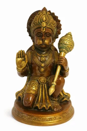Veer Hanuman Idol (3.25 KG Premium Protection Vastu Murti - 9 Inch) for Positive Energy and Prosperity, as per Vastu guidance - Vastuguruji #1