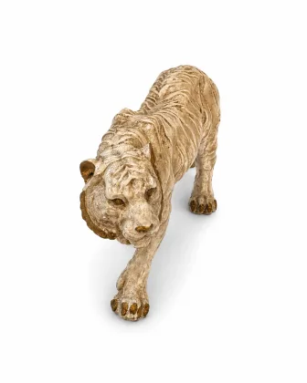 Walking Tiger Vastu Idol (Power & Protection Symbol) for Positive Energy and Prosperity - Vastuguruji