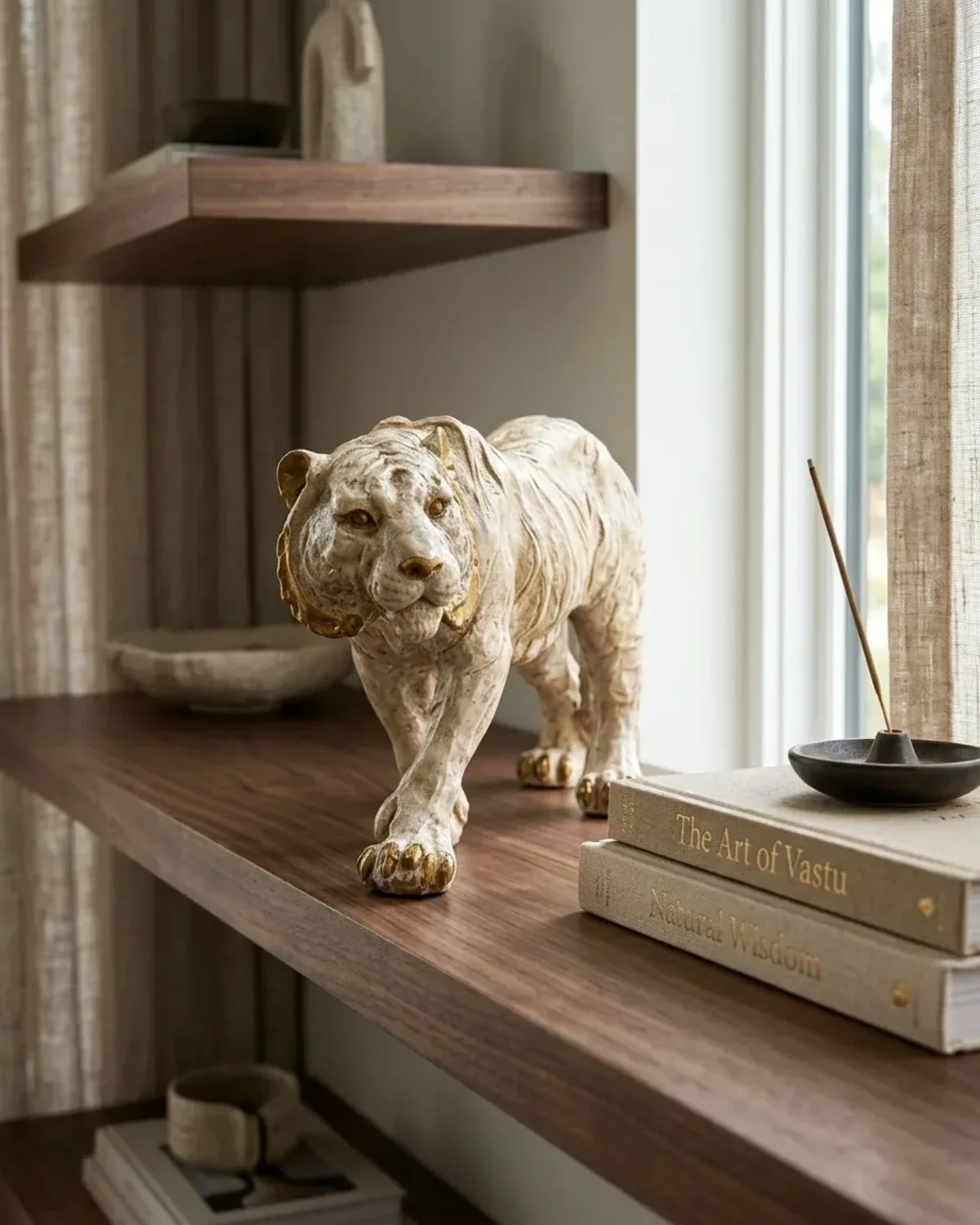 Walking Tiger Vastu Idol (Power & Protection Symbol)