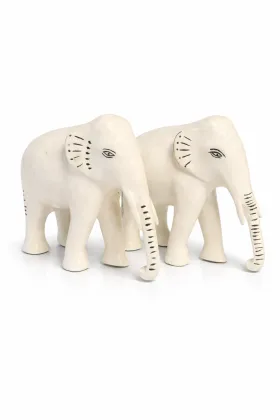 White Elephant Pair for Positive Energy and Prosperity, as per Vastu guidance - Vastuguruji