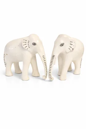 White Elephant Pair for Positive Energy and Prosperity, as per Vastu guidance - Vastuguruji