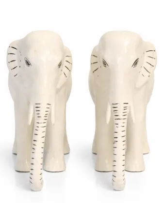 White Elephant Pair for Positive Energy and Prosperity, as per Vastu guidance - Vastuguruji