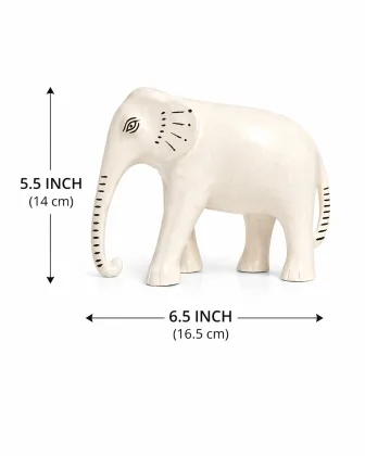 White Elephant for Positive Energy and Prosperity - Vastuguruji