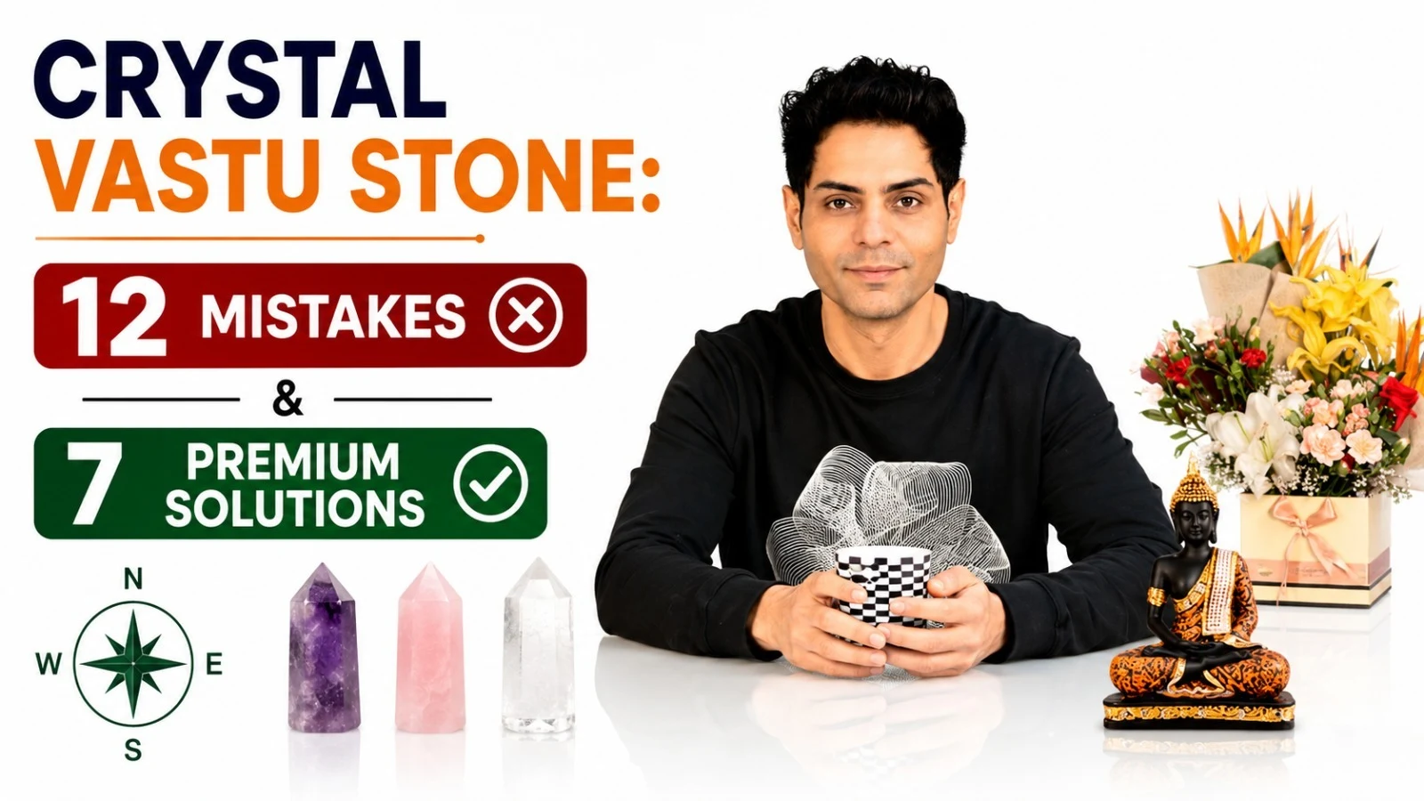 Crystal Stones Vastu: 12 Mistakes & 7 Premium Solutions