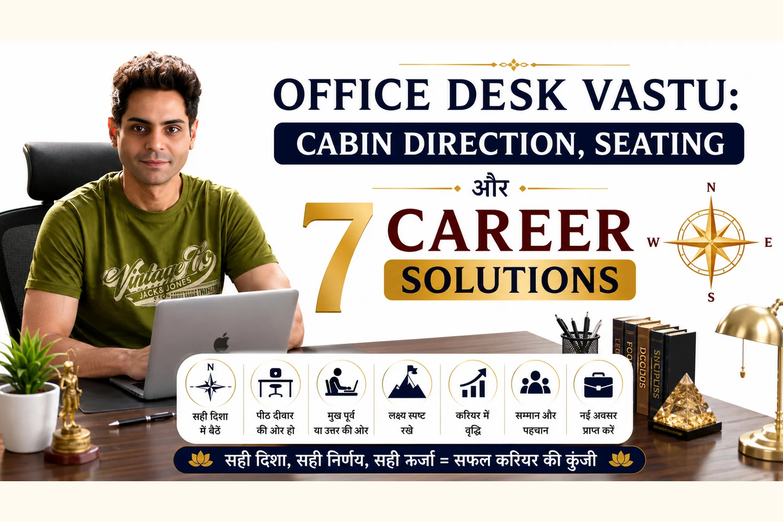 Office Desk Vastu — Arjun Reddy की story | VastuGuruji
